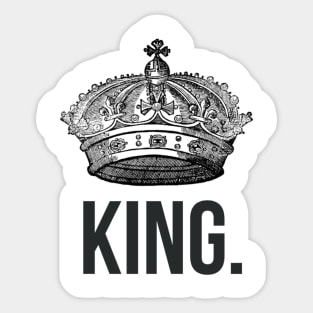 I am king Sticker